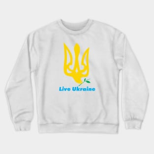Live Ukraine Crewneck Sweatshirt